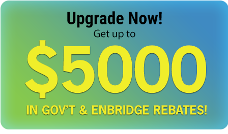 Up to $5,000 In Manufacturers' and Government Rebates